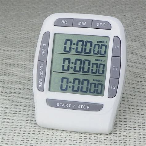timer with multiple time settings.